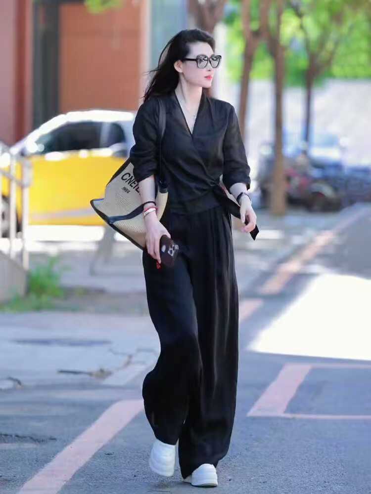女V顯瘦兩件套